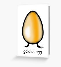 golden egg Greeting Card