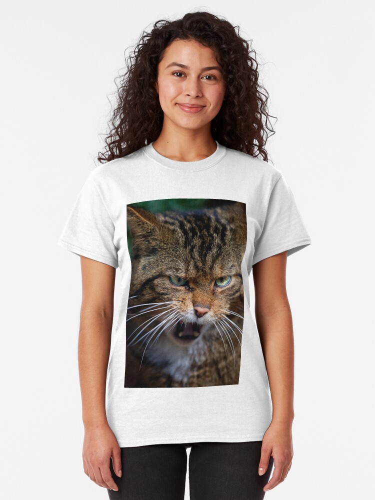 Alternate view of Scottish Wildcat, less than 400 remain... Classic T-Shirt