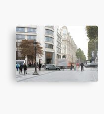 Streetscape Metal Print