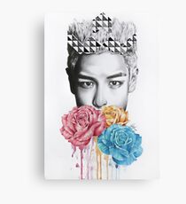 Triad Print - TOP Canvas Print