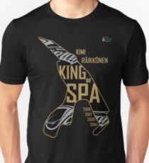 KR - King of Spa, Gold Slim Fit T-Shirt