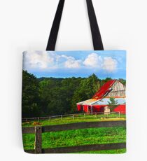 Corral and Barn Tote Bag