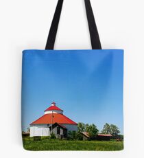 Round Barn Ohio Country Tote Bag
