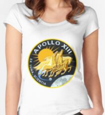 Apollo 13 Mission Logo Women's Fitted Scoop T-Shirt