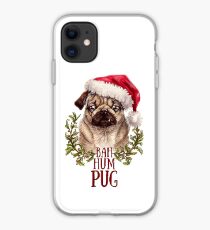 Bah Hum Pug iPhone Case