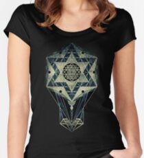 Sacred Geometry for your daily life Women's Fitted Scoop T-Shirt