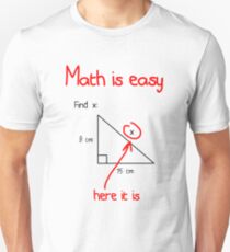 Math is Easy Unisex T-Shirt