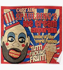 Capt. Spaulding's Ice Cream Emporium Poster