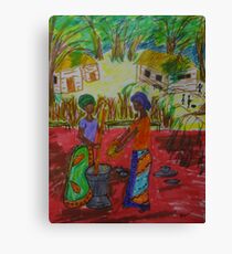 Community Canvas Print