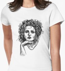 Icon: Helena Bonham Carter Women's Fitted T-Shirt