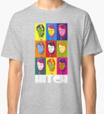 Christopher Hitchens - poster boy of atheism? (dark) Classic T-Shirt