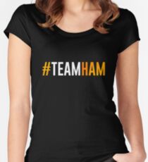 #TeamHam #2 Women's Fitted Scoop T-Shirt