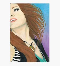 Mia Von Glitz Pencil Drawing Photographic Print