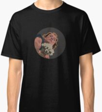 Camiseta clásica Pone la loción en la cesta