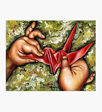 Origami Photographic Print