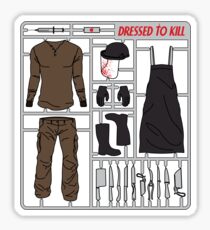 Dressed to Kill Sticker