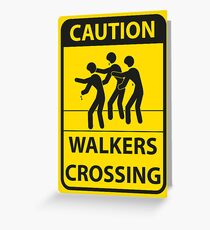 Walker Crossing Greeting Card