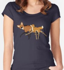 Stilts Fox Women's Fitted Scoop T-Shirt