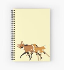 Stilts Fox Spiral Notebook