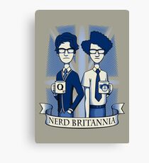 Nerd Britannia Canvas Print