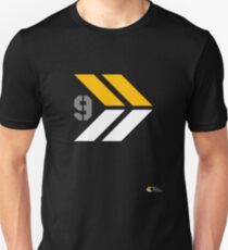 Arrows 1 - Yellow/Grey/White Unisex T-Shirt