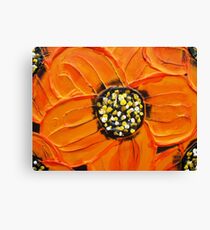 Orange Flower Canvas Print