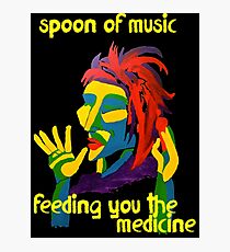 Spoon of music Photographic Print