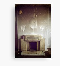 Fireplace Canvas Print