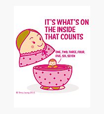 It's what's inside that counts 2 Photographic Print