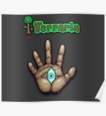 Terraria Moon Lord Hand Poster