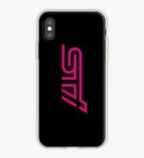 Subaru STI PINK iPhone Case