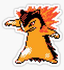 Typhlosion Sprite Sticker