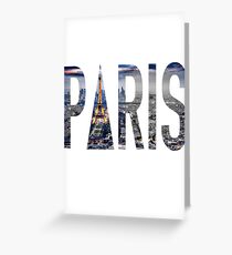 Paris Greeting Card