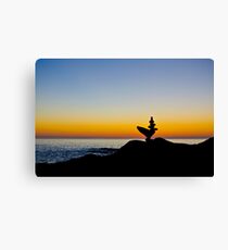 Aladdin Silhouette Canvas Print