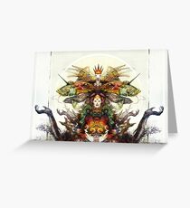 Deity Greeting Card