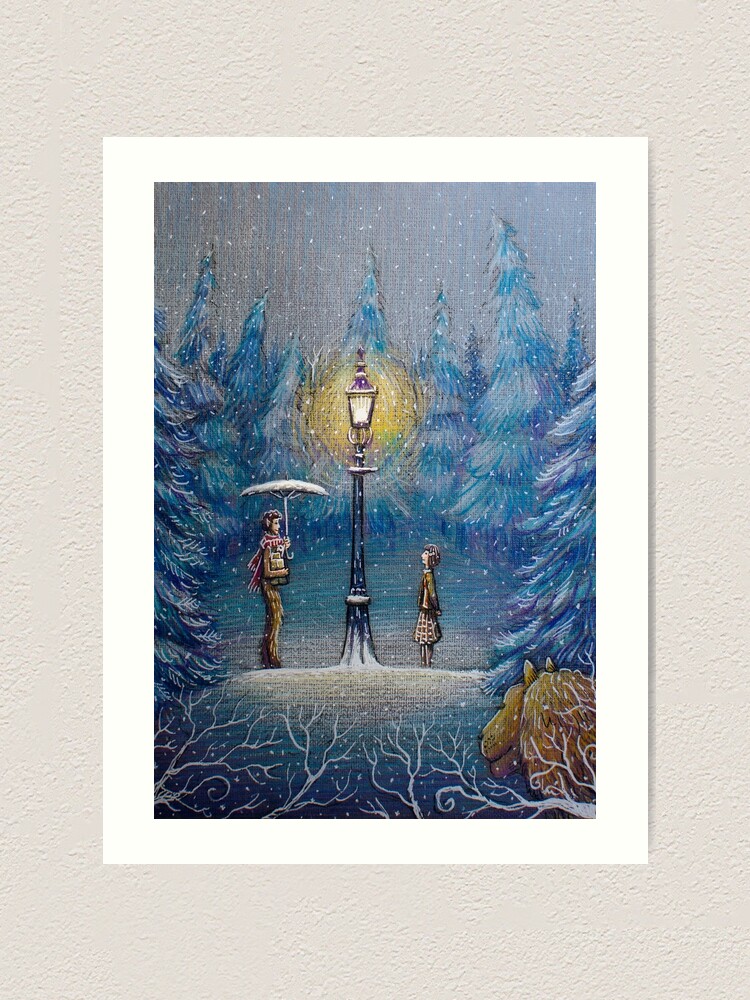 Alternate view of Narnia Magic Lantern Art Print