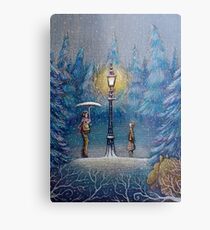 Narnia Magic Lantern Metal Print