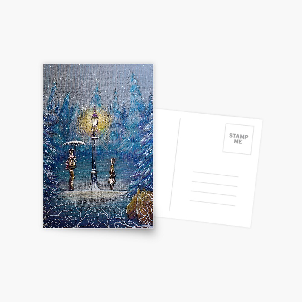 Narnia Magic Lantern Postcard