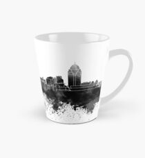 Cincinnati-Skyline im schwarzen Aquarell Tasse (groß)