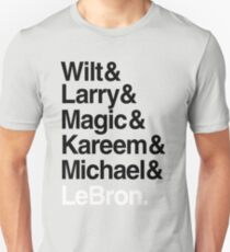 best players all the times. ( basketball ) Unisex T-Shirt