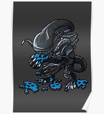 ALIEN EATS ALIEN Poster