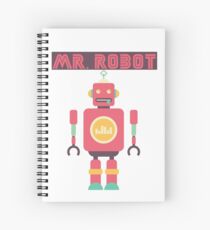 Mr Robot Spiral Notebook