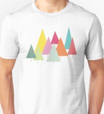 Tannenbäume Unisex T-Shirt