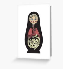 Russian doll Greeting Card