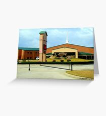 Church Building Greeting Card