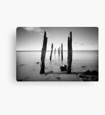 Tenby Point West Jetty Canvas Print