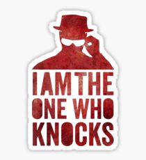 I am the one who knocks Sticker