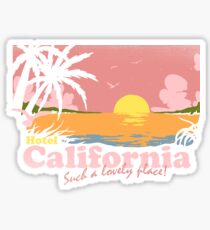 Hotel California Sticker