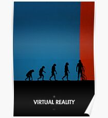 99 Steps of Progress - Virtual reality Poster