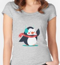 penguin Women's Fitted Scoop T-Shirt